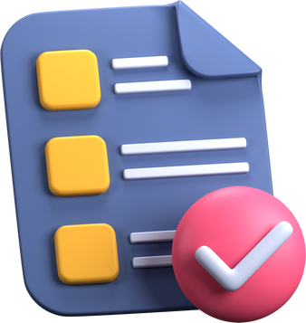 3D Checklist Document